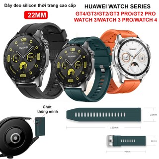 [Huawei Watch] Dây đeo Silicon thời trang thay thế Huawei Watch GT4/GT3/GT3 PRO/GT2 PRO/GT2/GT2 PRO
