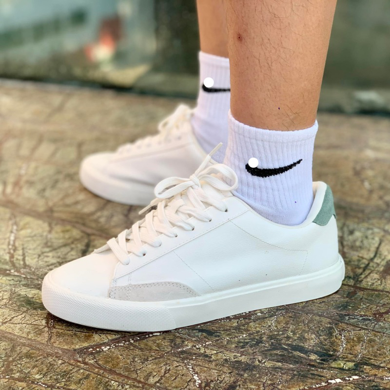 Giày thể thao sneakers trắng Zara xuất dư chính hãng bigsize