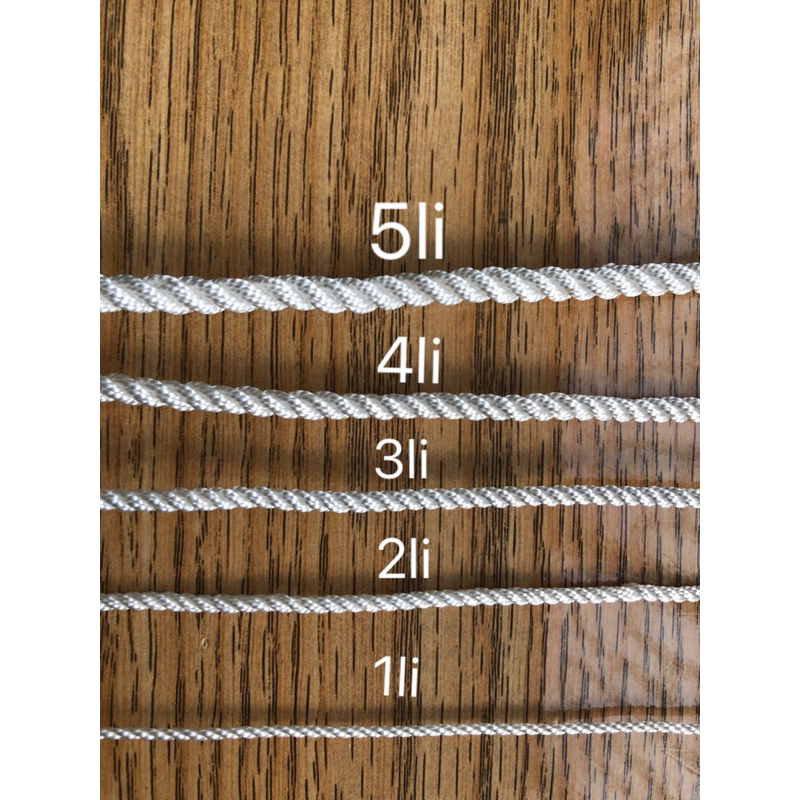 1kg Dây Dù Xà Tích - Dây Thả Diều - Dây Buộc Giàn Leo - Dây Treo Trái Cây