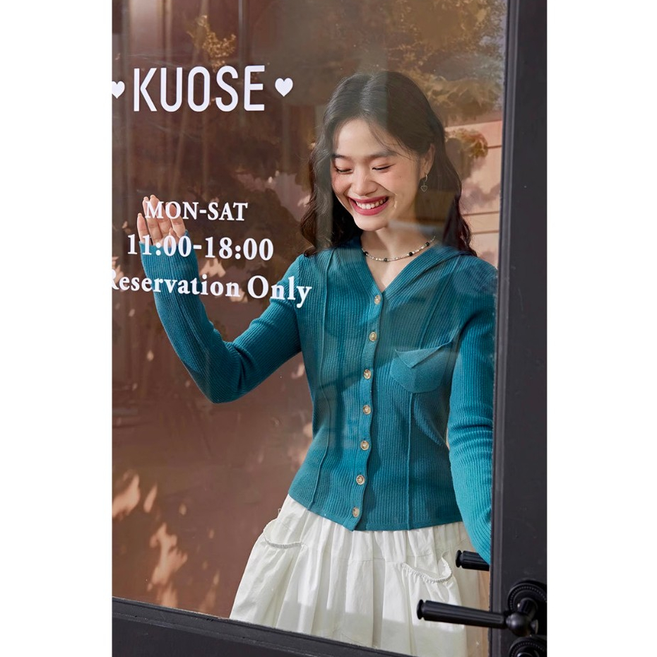 Áo hoodie len tăm hàng xuất Kuose