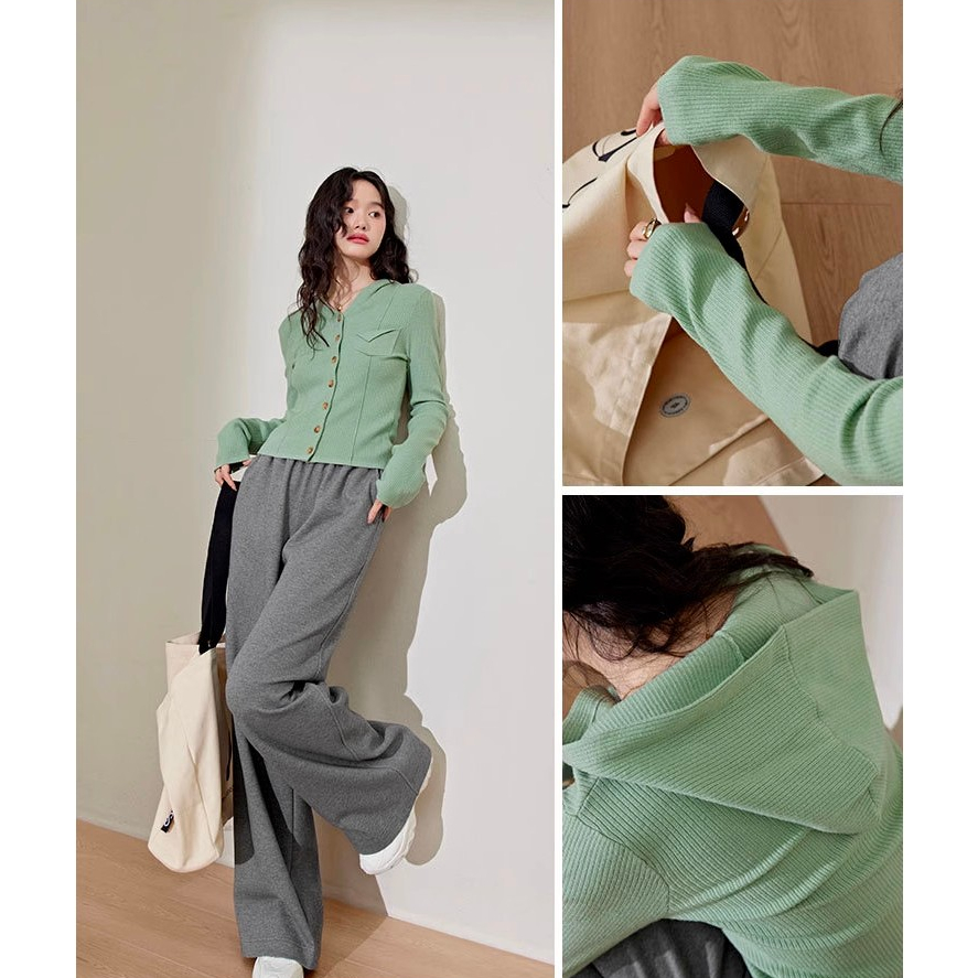 Áo hoodie len tăm hàng xuất Kuose