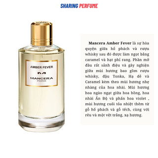 Sharingperfume - Nước hoa Mancera Amber Fever ( mẫu thử )