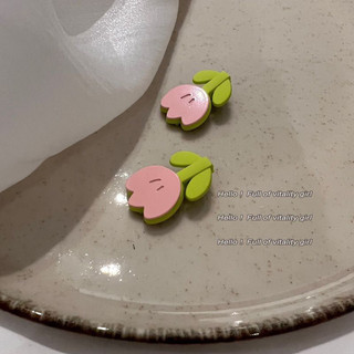 Kẹp tóc hoa tulip