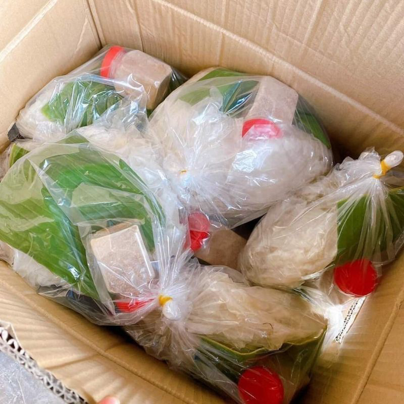 ❤️‍🔥 Combo bánh tráng phơi sương  + 1 hủ muối nhuyễn ăn kèm ❤️‍🔥