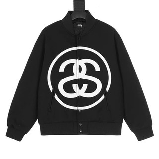 Áo Bomber, Varsity Stussy thêu Logo hàng loại 1 full bao bì tag mác