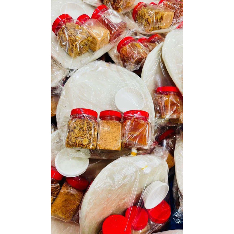 💜 COMBO Bánh Tráng + Sate + Hành Phi + Muối 💖💘