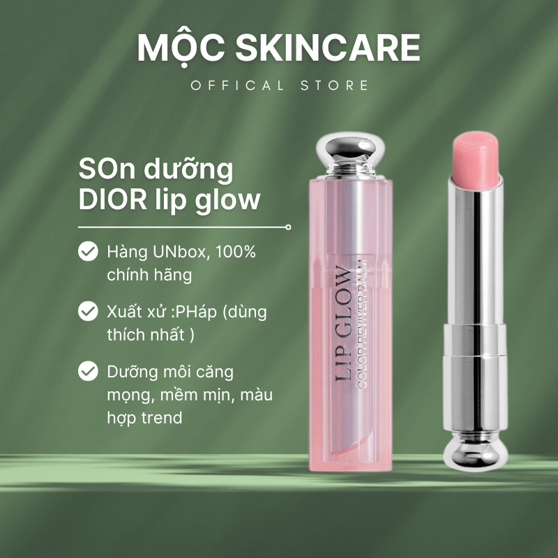 Son dưỡng môi Dior Addict Lip Glow UNBOX Fullsize 3.2g