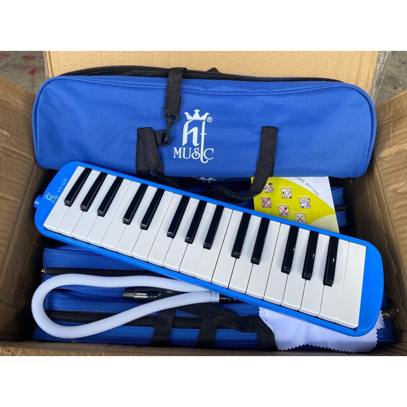 Kèn phím melodica Loại 1 tặng kèm khăn lau,ống dây