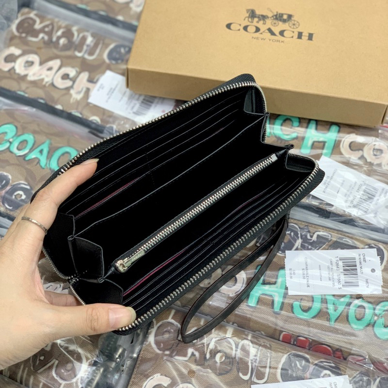 Ví coach x mint mẫu mới hoạ tiết