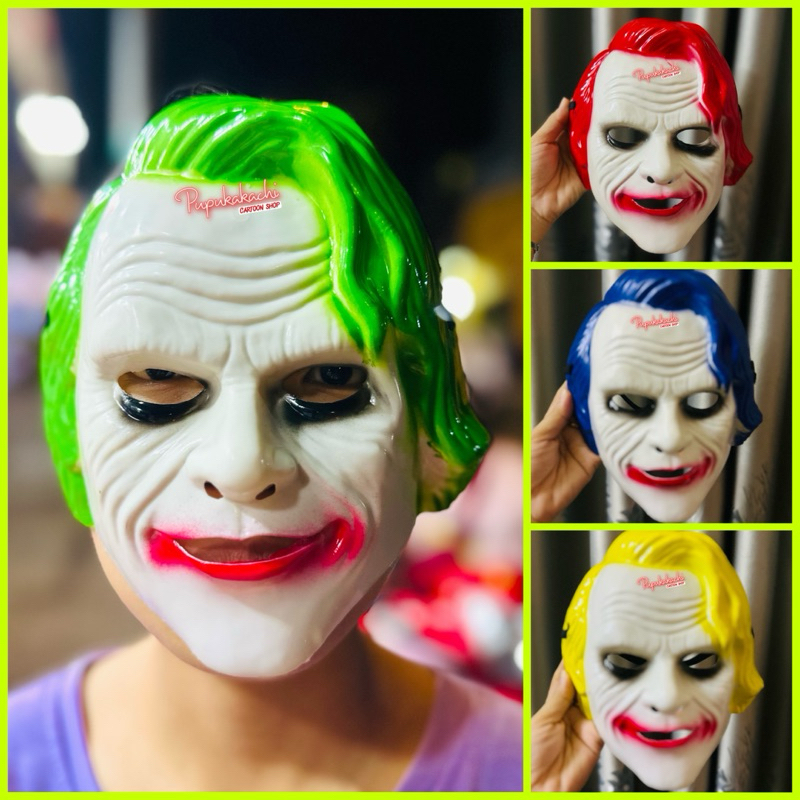 Mặt Nạ Gã Hề Joker/ Chú Hề Ma Quái IT Đồ Chơi Hoá Trang Halloween
