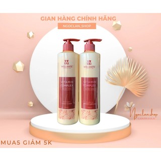 Dầu gội chống rụng kích mọc tóc Wellmate 500ml new 2021 - Chính Hãng