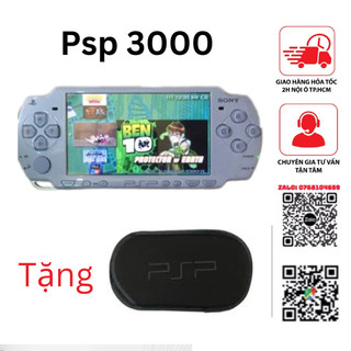 [HCM] Máy game PSP 3000 (tặng thẻ 32GB FULL GAME - bao gồm game nes, gameboy, Psp, Ps1)