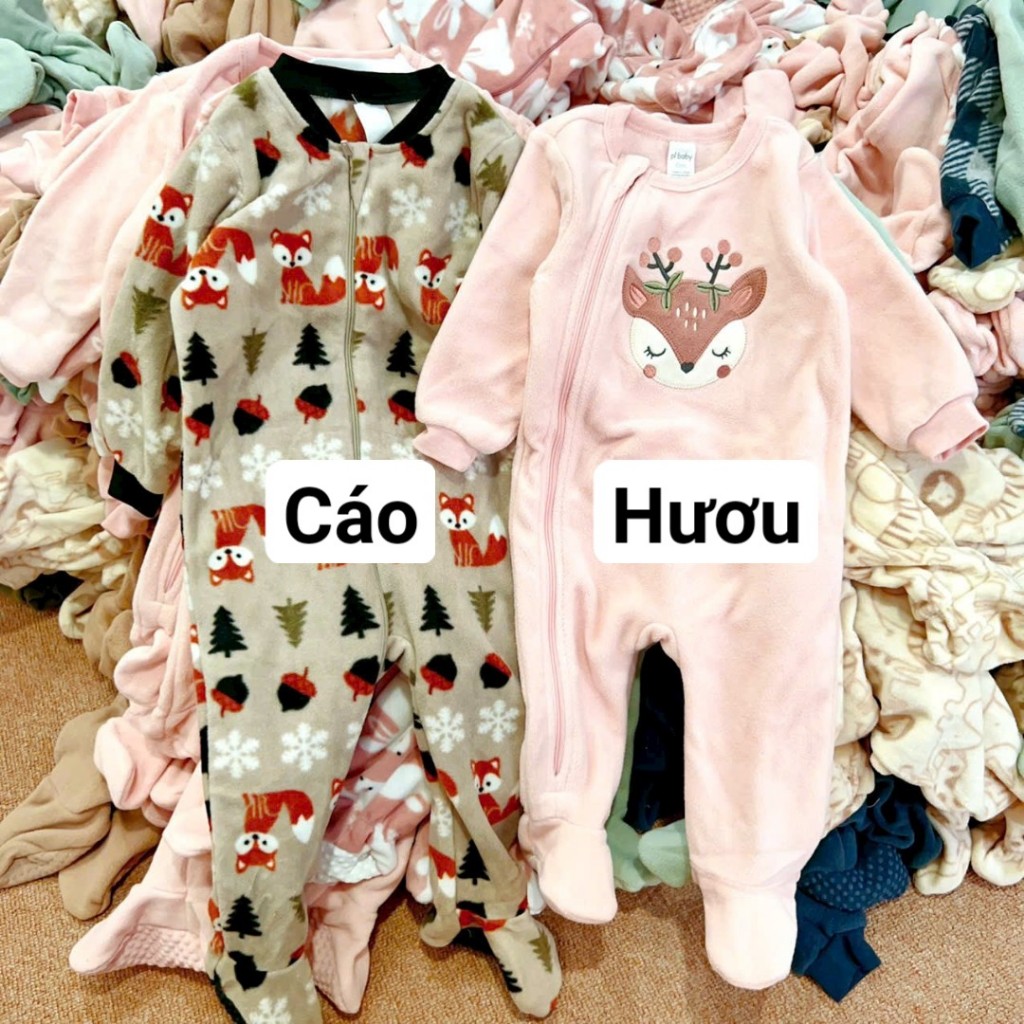 Body nỉ bông PL size 3-24M 3Y