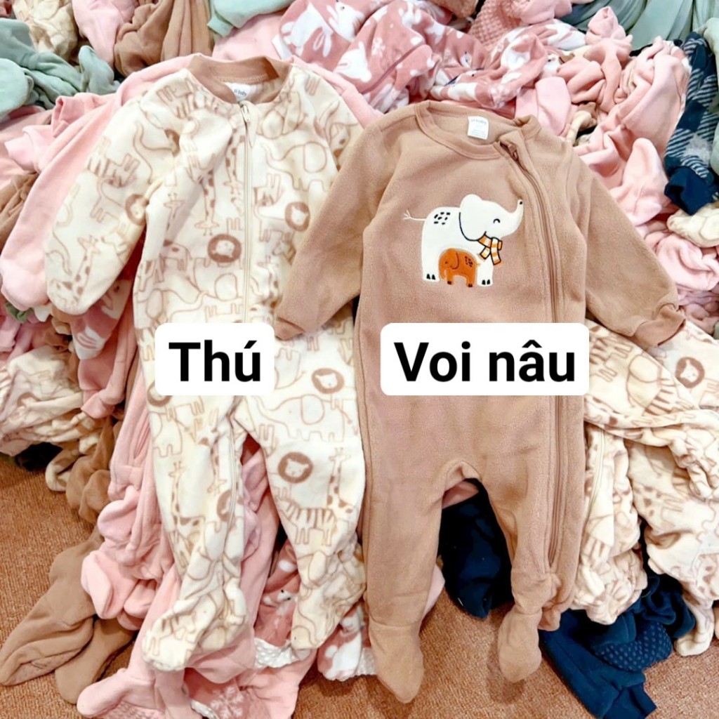 Body nỉ bông PL size 3-24M 3Y