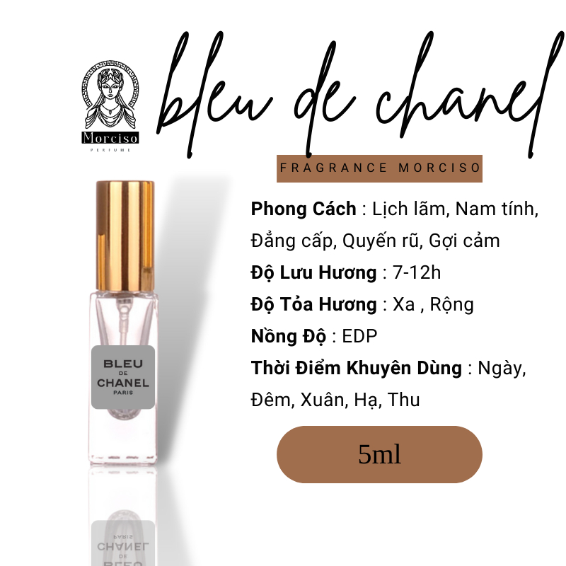 🌟 Bleu De 𝐂𝐡𝐚𝐧𝐞𝐥 EDP 5ml - Nước hoa nam