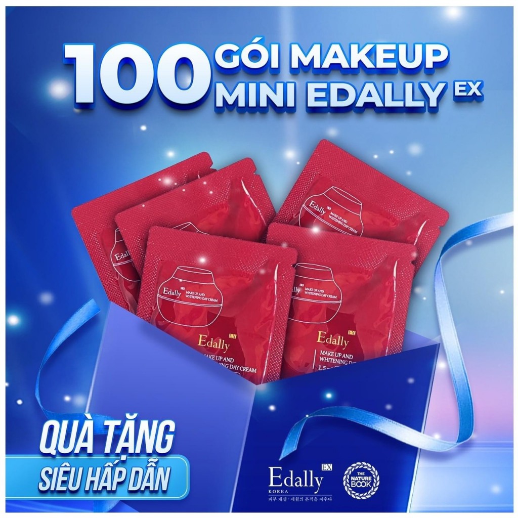[QUÀ TẶNG] - Combo 5 Gói Makeup Mini Edally