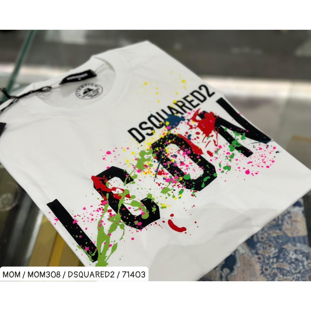 Áo Thun I-CON Vẩy Sơn Siêu Cháy Phố - Áo Phông Nam Mùa Hè 2023 Siêu HOT