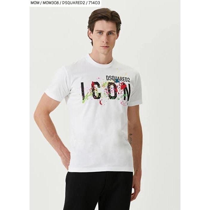 Áo Thun I-CON Vẩy Sơn Siêu Cháy Phố - Áo Phông Nam Mùa Hè 2023 Siêu HOT