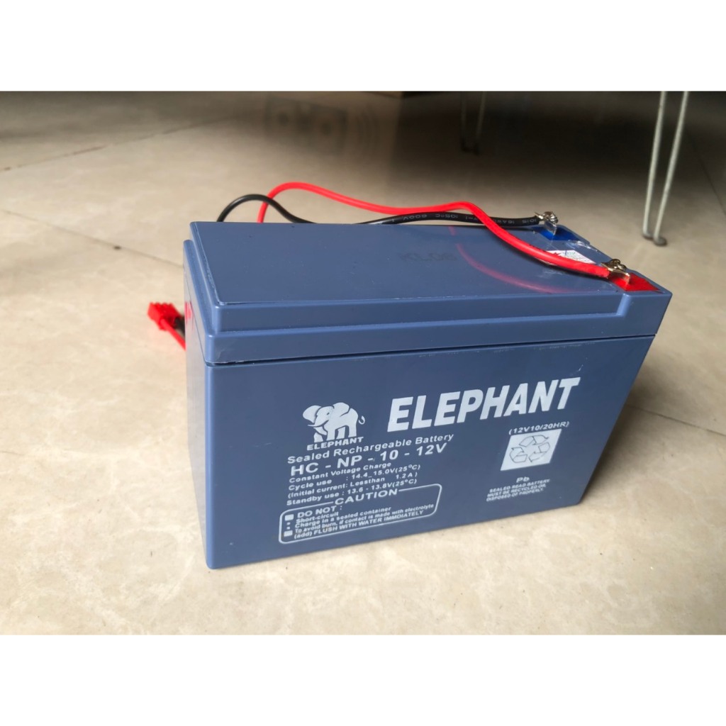 Bình Ắc quy 12v-10Ah dùng cho loa kéo bass 16-20-30cm