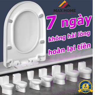 [ Giá Kho👍 ]Nắp bồn cầu đóng êm, nắp hơi rơi êm - Phù hợp hầu hết mọi loại bồn cầu ( Đổi trả trong vòng 7 ngày )