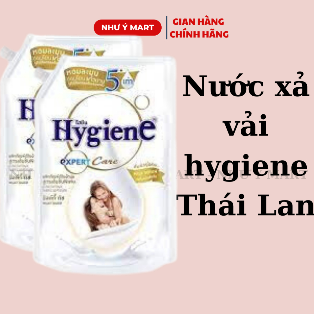 Nước Xả Vải Đậm Đặc Hygiene Expert Care 130ml Thái Lan Màu Trắng