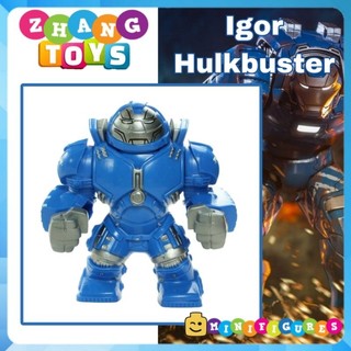 Đồ chơi Xếp hình Iron Man Hulkbuster Igor Mark 38 Minifigures POGO PG8242 PG2069