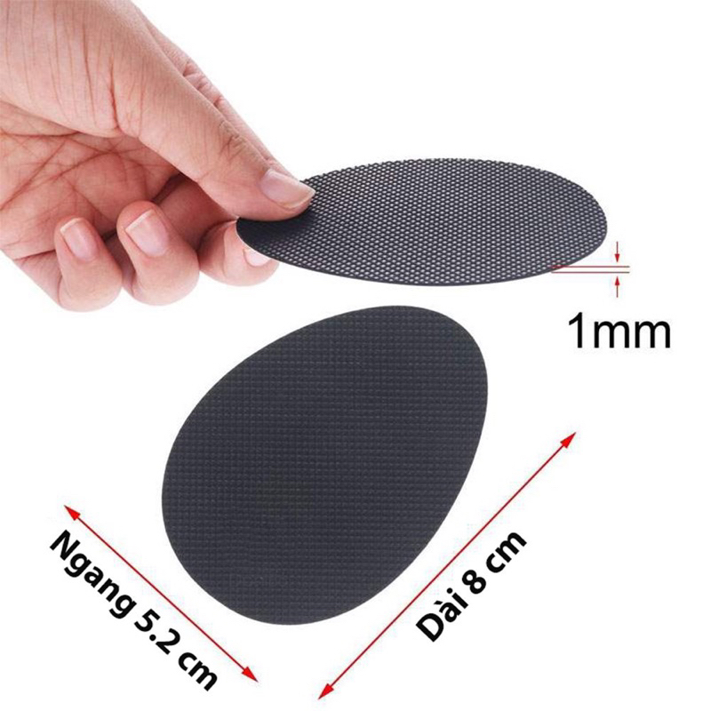 Miếng dán đế giày chống trơn trượt dùng mang giày cao gót và giày tây công sở.