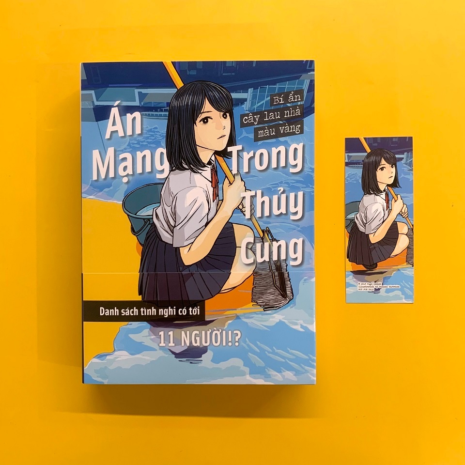 Sách - Án Mạng Trong Thủy Cung - Bí Ẩn Cây Lau Nhà Màu Vàng