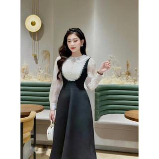 Váy cổ đá siêu sang