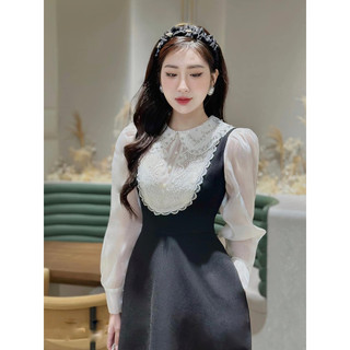 Váy cổ đá siêu sang