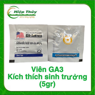 Phân Bón Lá GA3, Gib-Asia 40TB - Gibberellic Acid 100% 40g/kg