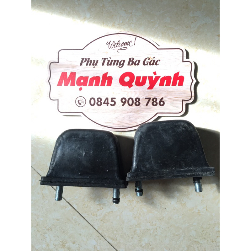 Tăng bông giảm chấn thùng xe hỗ trợ bộ nhíp của xe ba gác, 1 đôi gồm 2 chiếc
