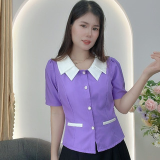 COM6- ÁO COMPLE CÔNG SỞ TRẺ TRUNG