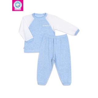 Bộ dài bé trai phối tay bss1724 - hello bnb