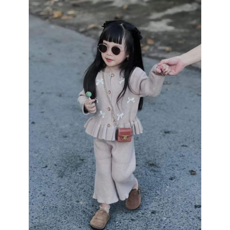 8 đến 20kg.set thu đông cho bé gái .hình thật trải sàn ak