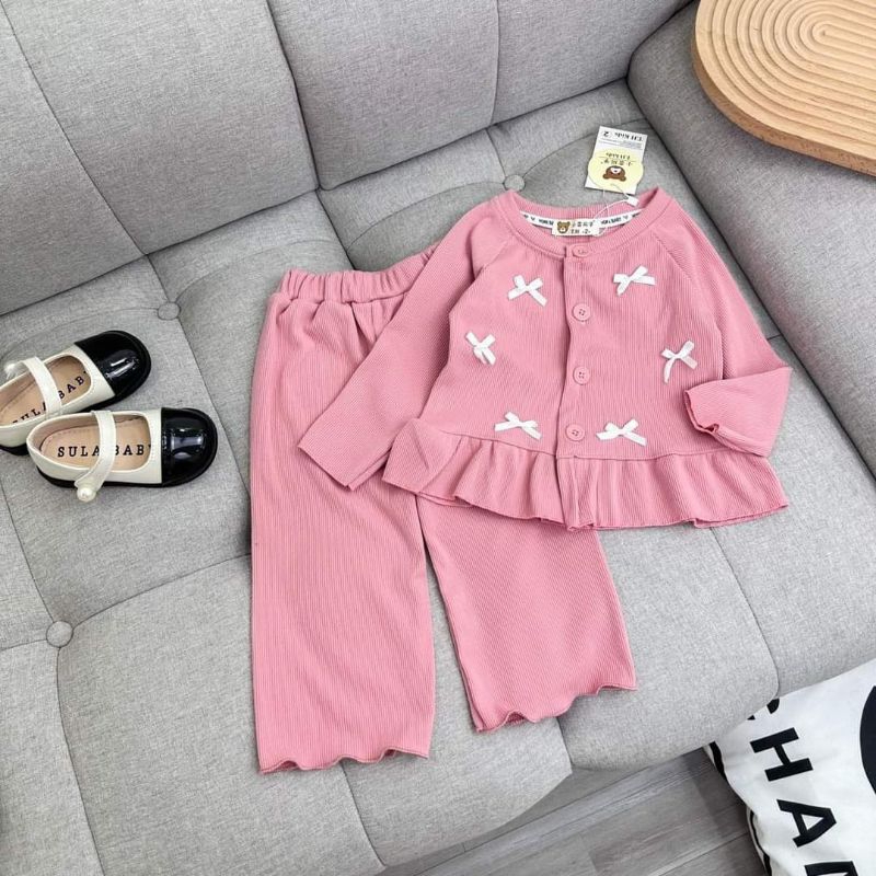 8 đến 20kg.set thu đông cho bé gái .hình thật trải sàn ak