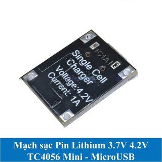 Mạch sạc pin lithium - ion 18650 3.7V mini