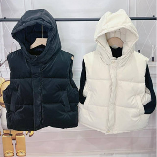 Áo gile nữ, áo phao gile ,áo gile phao có mũ, gile phao crotop, áo khoác ,áo gile chất nhung lỳ ,khóa có nắp