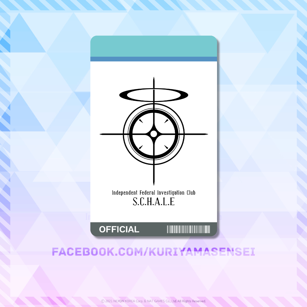 Thẻ Giáo Viên Schale - Blue Archive