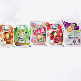 Sữa Kun sô-cô-la /dâu/cam/nho/ổi túi 110ml