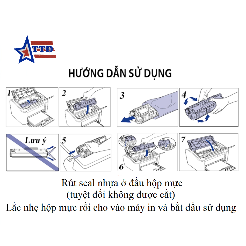 Hộp mực HP 05A 80A dùng cho máy in HP LaserJet P2035 2055 Pro 400 M401 Canon LBP 6650/6650DN
