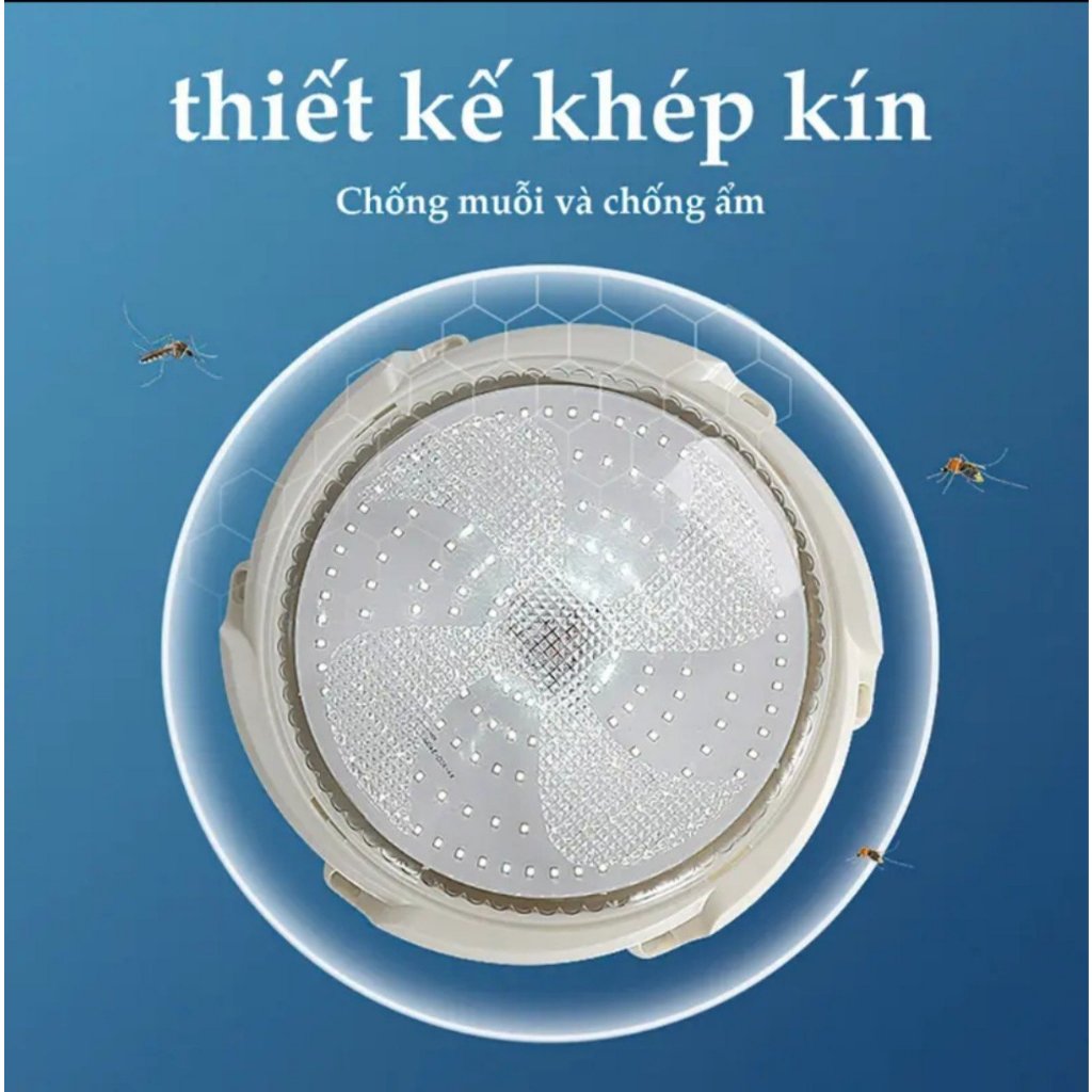 Đèn ốp trần năng lượng mặt trời 100W - Đèn năng lượng mặt trời trong nhà