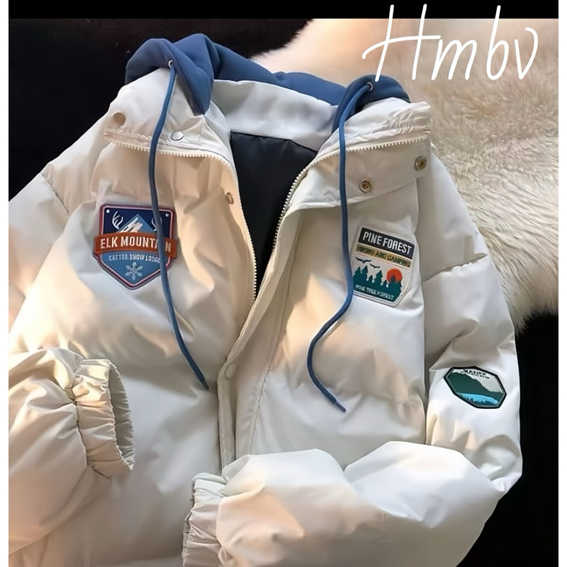 Áo khoác phao unisex.Nam nữ mũ nỉ siêu dày dặn siêu ấm áp hàng chuẩn loại 1 phong cách Hàn Quốc,MẶC Đôi Chưa Có Đánh Giá