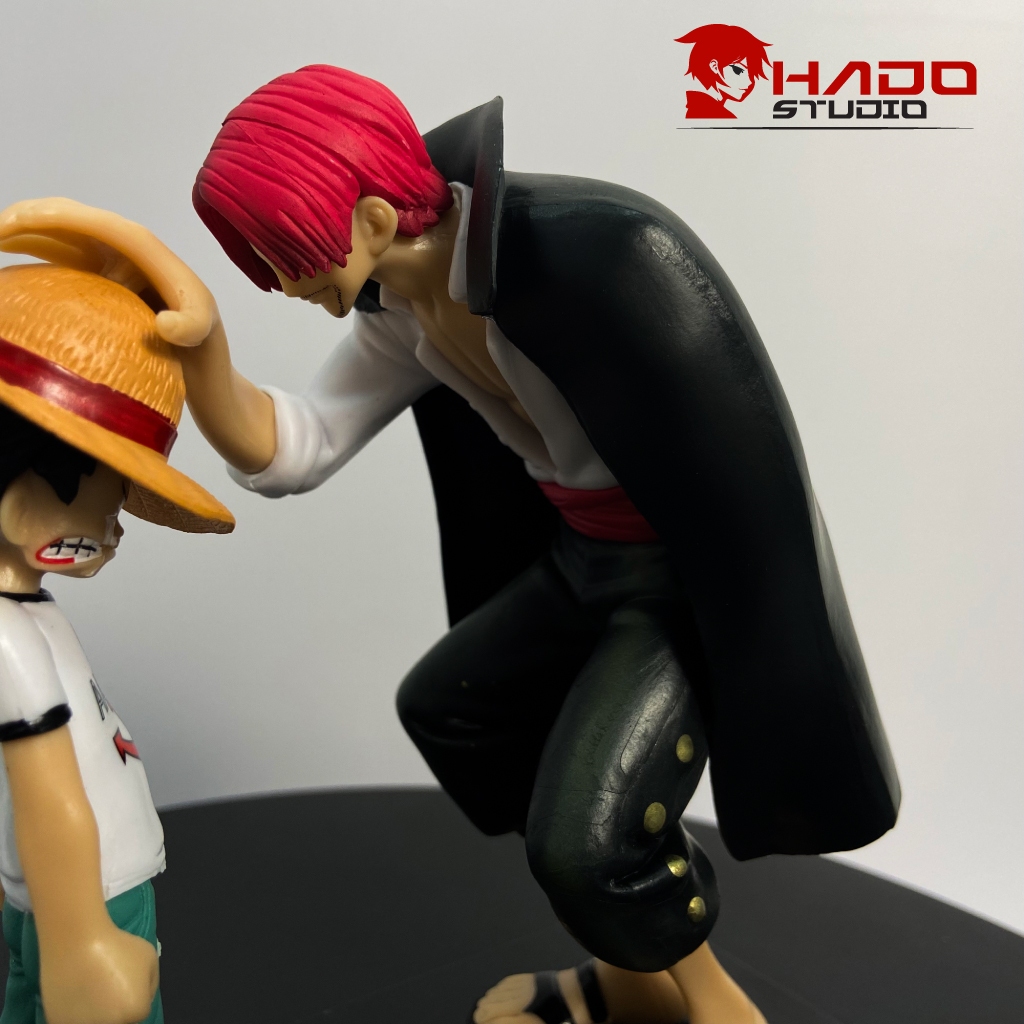 Mô hình Luffy, Shanks, One Piece, chiều cao 18cm