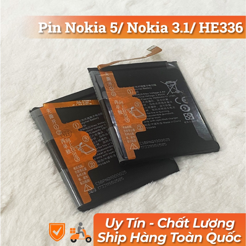 Pin Nokia 5/Nokia 3.1/HE336 Mới