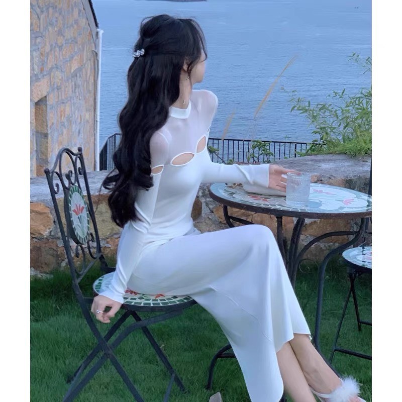 Đầm Body Cut Out Ngực Sang Chảnh, Đầm Thun Body Chất Siêu Mềm Mịn - Hannie Store