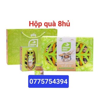 ☘️☘️hộp quà 8hủ yến sào và sâm lát green bird☘️☘️