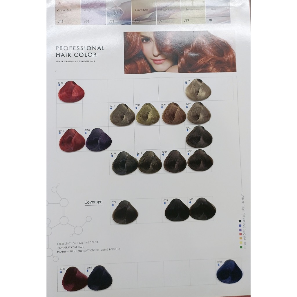 Bảng Màu Mix & Phủ Bạc Collagen Tariz 100ML - không kèm oxy