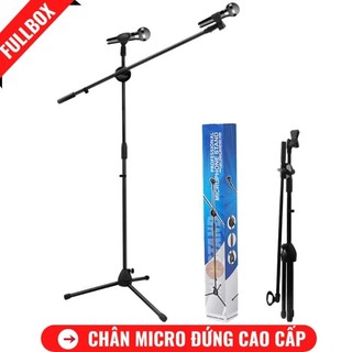 Chân Để Mic Đứng Boom star để được các loại mic như thu âm và karaoke bh 6 tháng