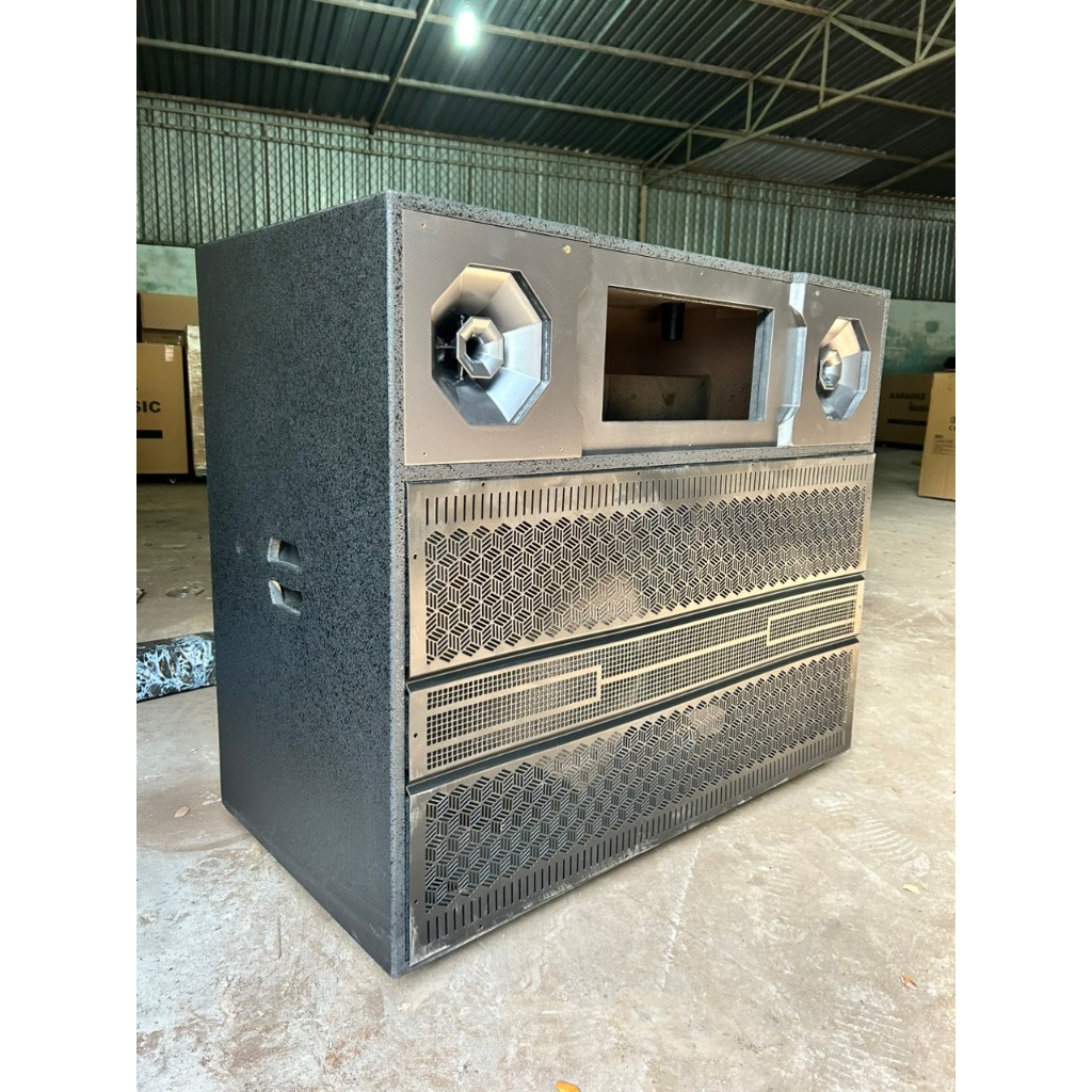 Vỏ loa kéo bình 5 tấc đôi, mạch 19x38cm